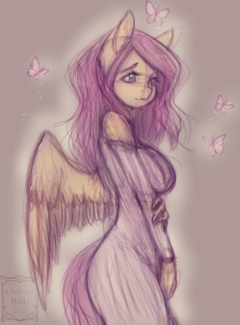 Flutteroll Deviantart Flutter Sketch by CheezayBallz on DeviantArt