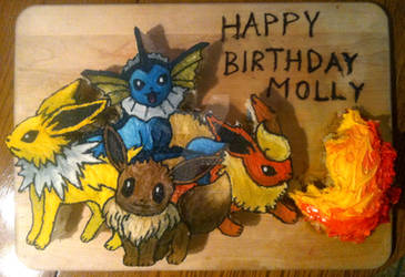 Eeveelution Cake I, Pokemon