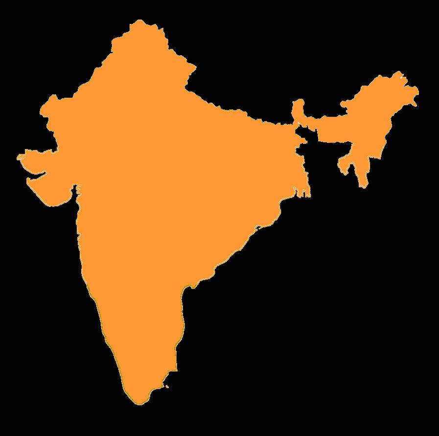 Shape of India (B, without Jammu and Kashmir) by HispaniolaNewGuinea on ...