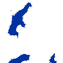 Shape of Northern Mariana Islands (T, 3 islands)