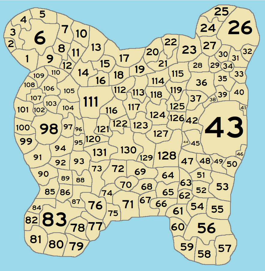 Map of Sintopia Counties with Code Numbers by HispaniolaNewGuinea on ...