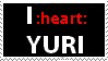 I :heart: yuri stamp