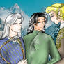 Lindir, Erestor y Glorfindel