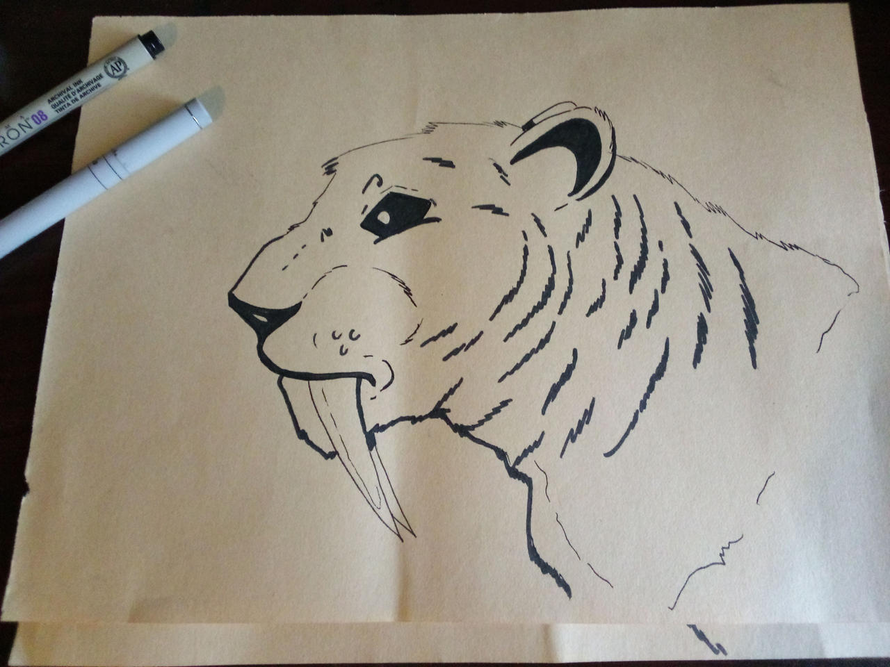 Sabertooth by Claycaseart on DeviantArt