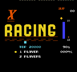 X Racing Title Screen by Ryanmlinn on DeviantArt