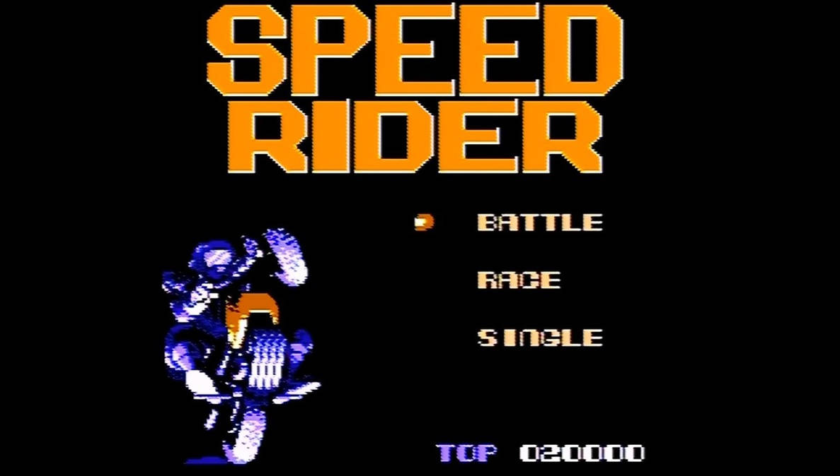 Titular Rider Speed Rider Title Screen by Ryanmlinn on DeviantArt