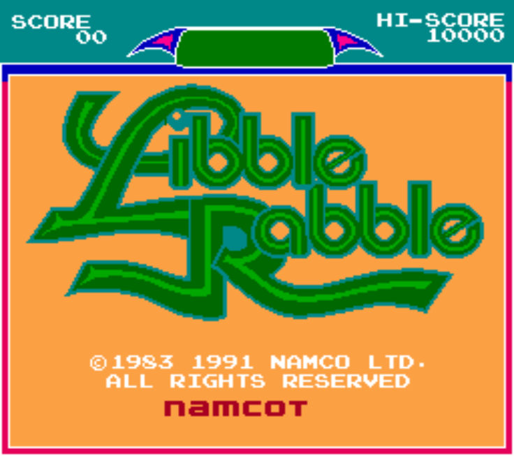 Libble Rabble (NES Styled) Title Screen by Ryanmlinn on DeviantArt