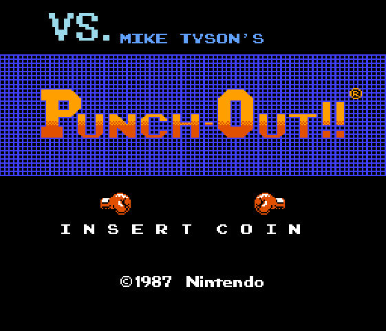 VS. Mike Tyson's Punch Out Title Screen by Ryanmlinn on DeviantArt
