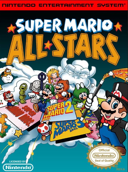 Mario Cover Super Mario All-Stars (NES) Cover Art by Ryanmlinn on DeviantArt