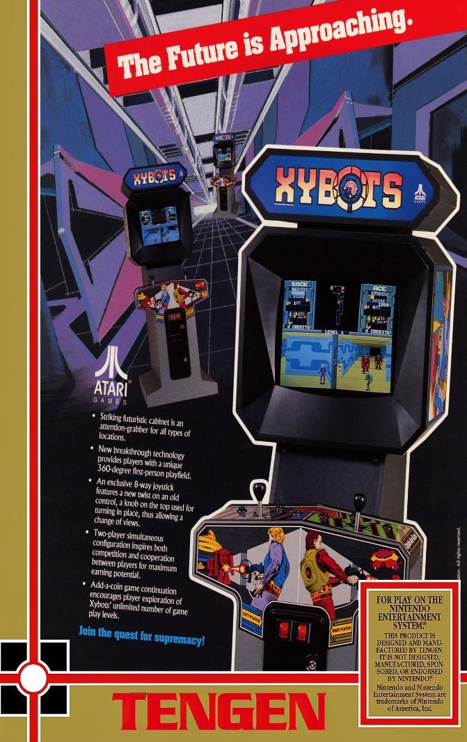 Xybots Arcade (NES) Cover Art by Ryanmlinn on DeviantArt