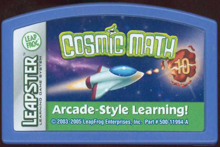 Cosmic Math Game Cosmic Math (Leapster) Cartridge by Ryanmlinn on DeviantArt