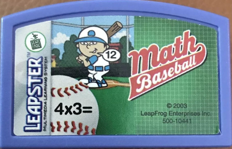 Baseball Math Cartoon Math Baseball (Leapster) Cartridge by Ryanmlinn on DeviantArt