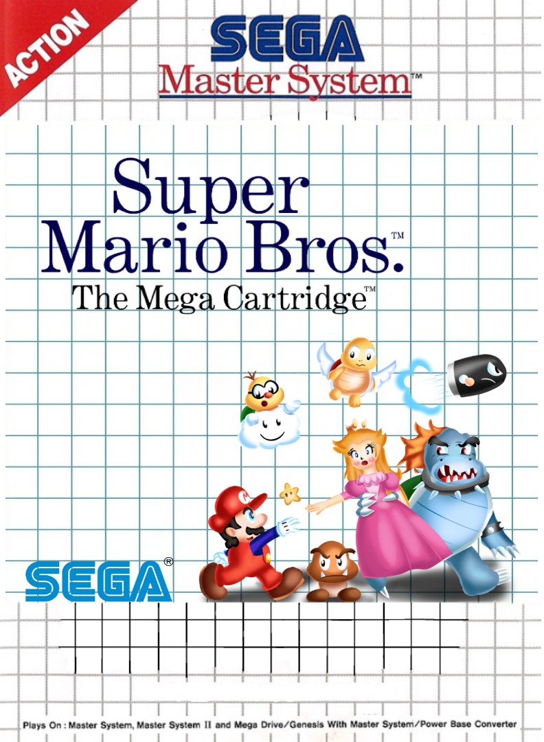 Super Mario Bros. (Sega Master System) Cover Art by Ryanmlinn on DeviantArt