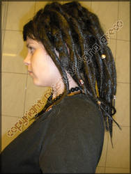 Natural Chunky Pirate Dreads