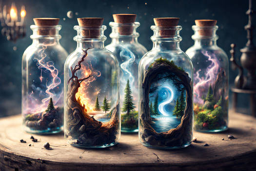 Bottles Filled With Magic