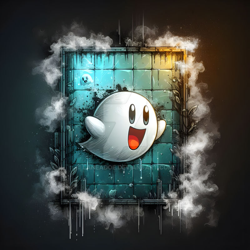 Boo - Super Mario by laneadoe on DeviantArt