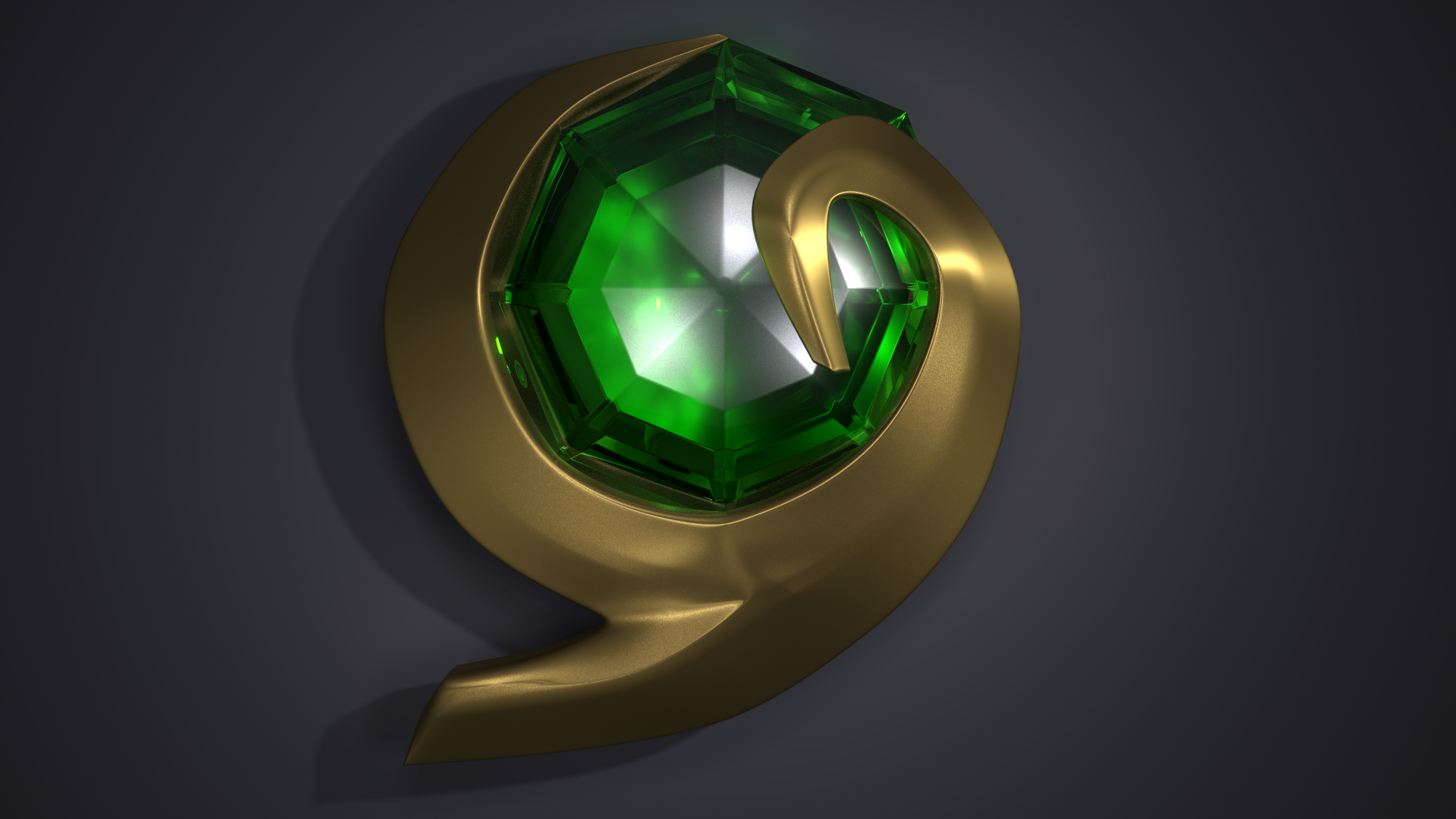 Kokiri's Emerald- Legend of Zelda: Ocarina of Time by lthot