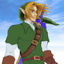 Legend of Zelda - Heroic Link colored sketch