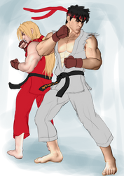 Ken and Ryu - Street Fighter