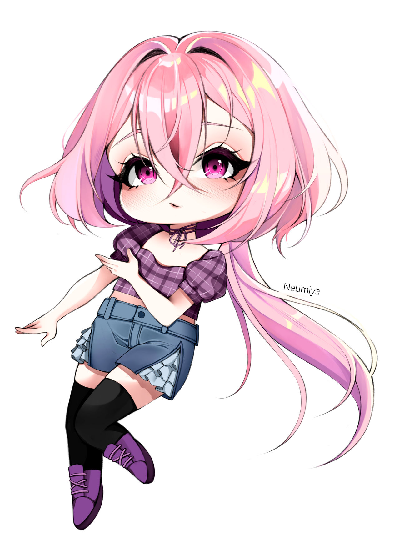 Chibi Computer Oc Chibi OC Azera by Neumiya on DeviantArt