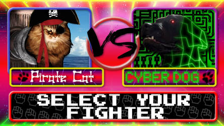 Pirate-cat VS Cyber-dog