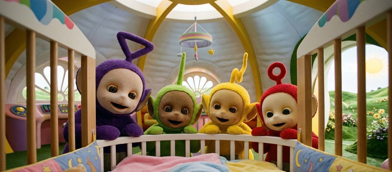 Teletubbies Look In A Baby Crib By DracoAwesomenessRex On DeviantArt teletubbies-look-in-a-baby-crib-by-dracoawesomenessrex-on-deviantart
