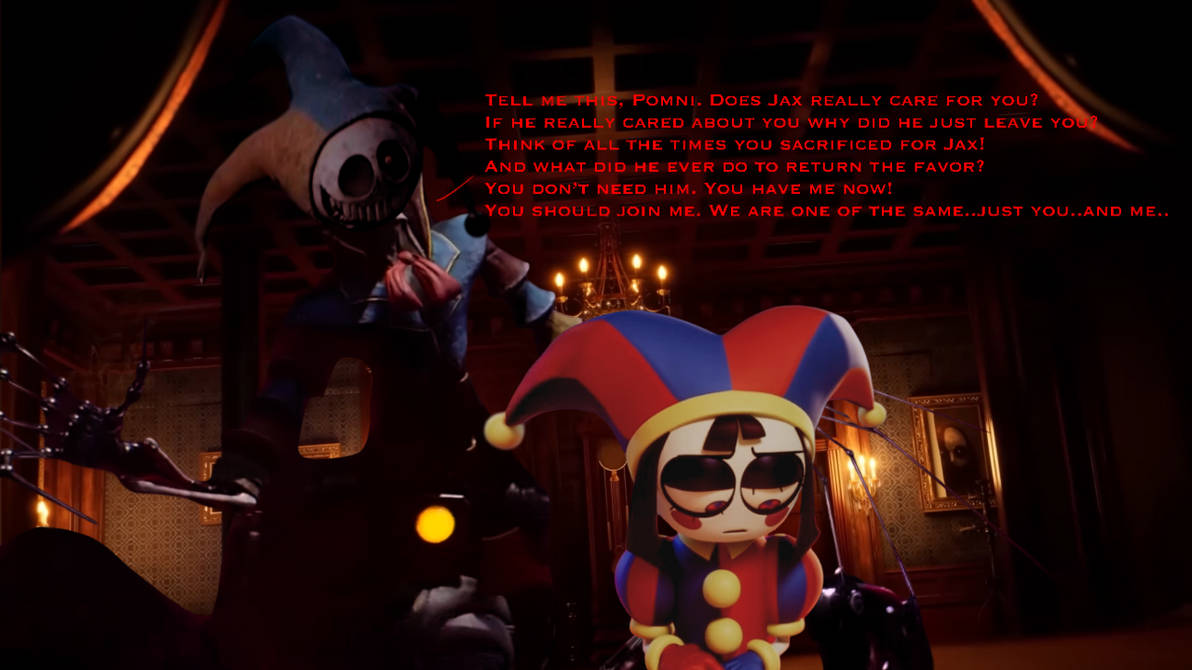 Prototype Talks With Pomni By DracoAwesomenessRex On DeviantArt prototype-talks-with-pomni-by-dracoawesomenessrex-on-deviantart
