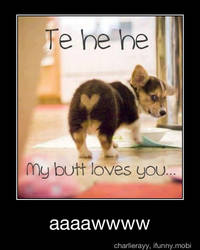 it luvs u....