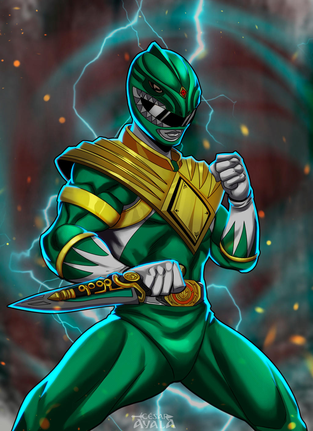 Green Ranger by HUAZON on DeviantArt