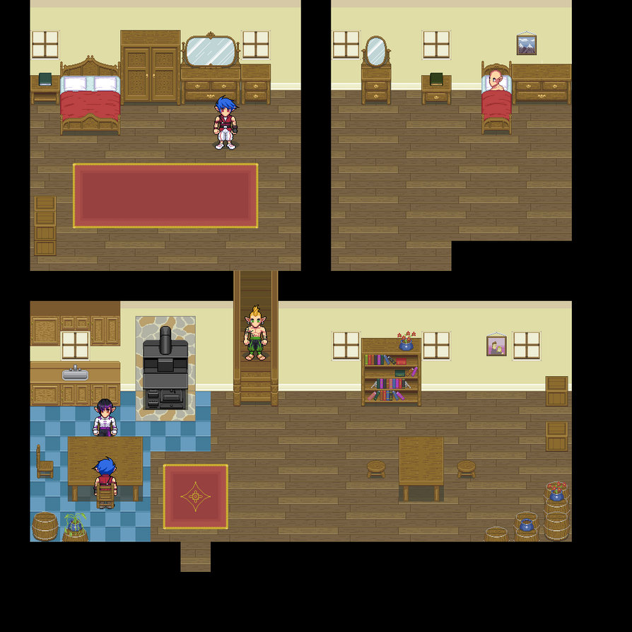 rpg house interior by Snowsoft on DeviantArt