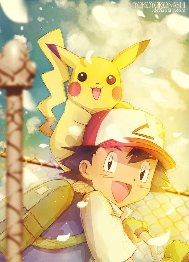 Satoshi And Pikachu