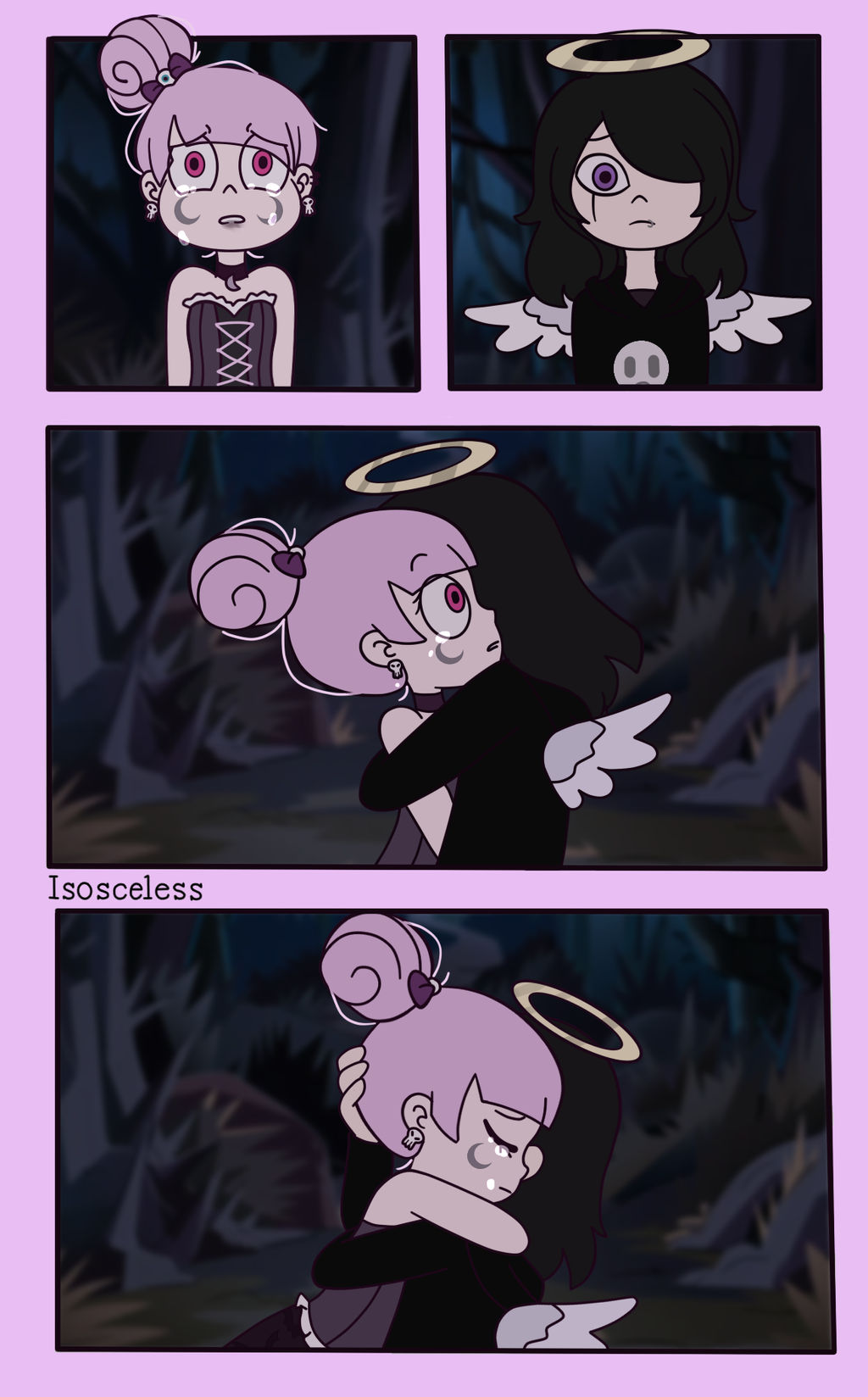 Isosceless Deviantart crying -commission- by Isosceless on DeviantArt