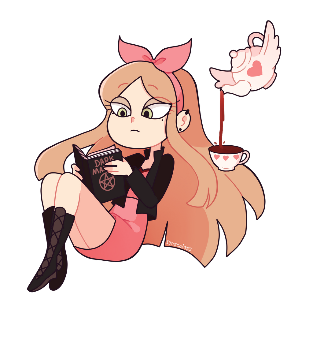 Isosceless Deviantart Reading -commission- by Isosceless on DeviantArt