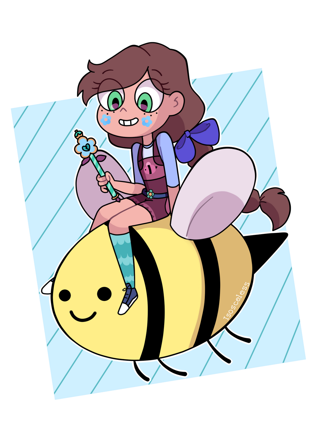 Isosceless Deviantart Bee -Commission- by Isosceless on DeviantArt