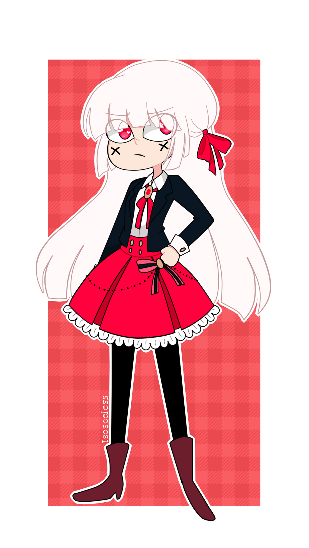 Isosceless Deviantart nice girl -Commission- by Isosceless on DeviantArt