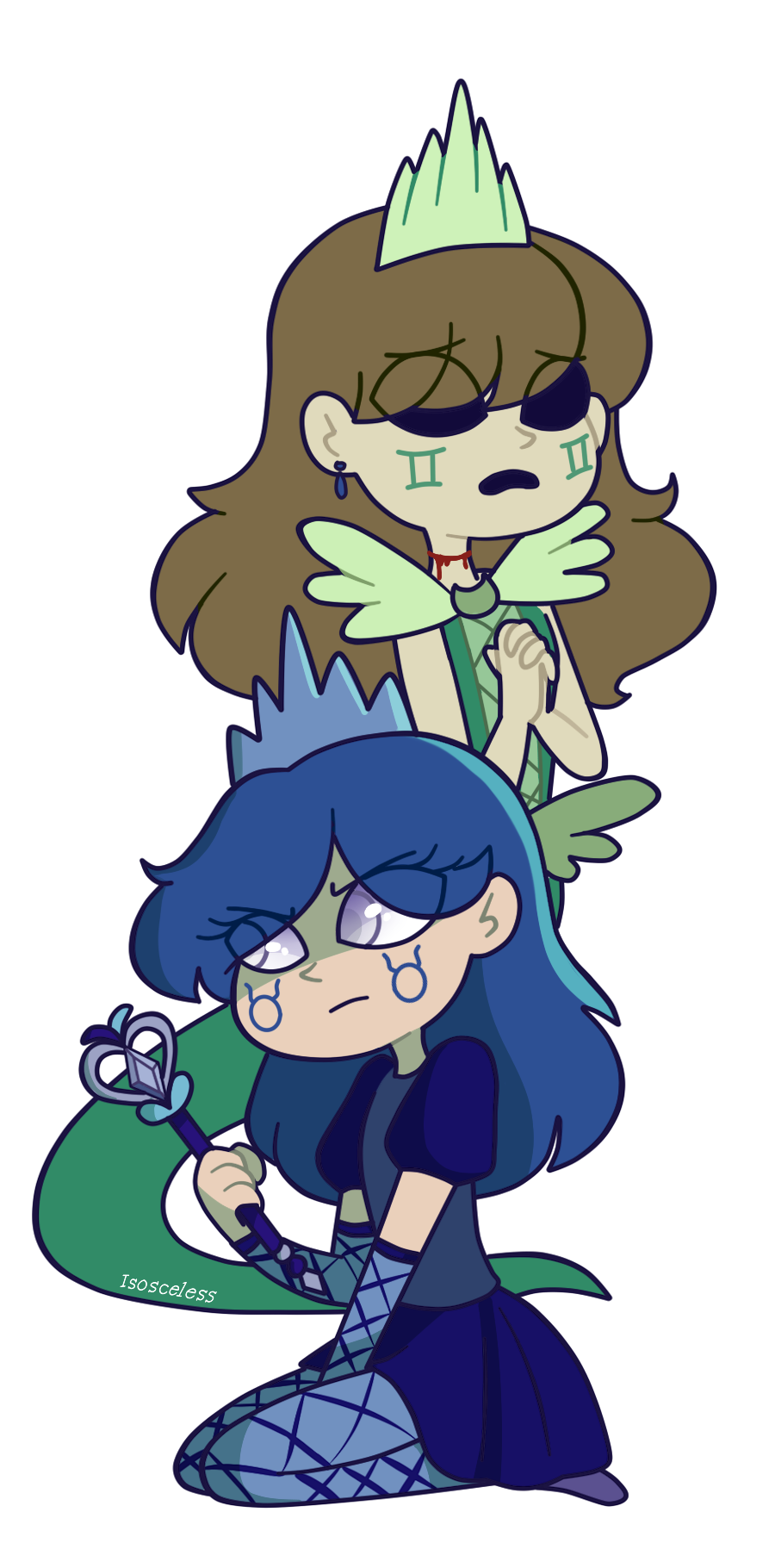 Isosceless Deviantart haunted -Commission- by Isosceless on DeviantArt