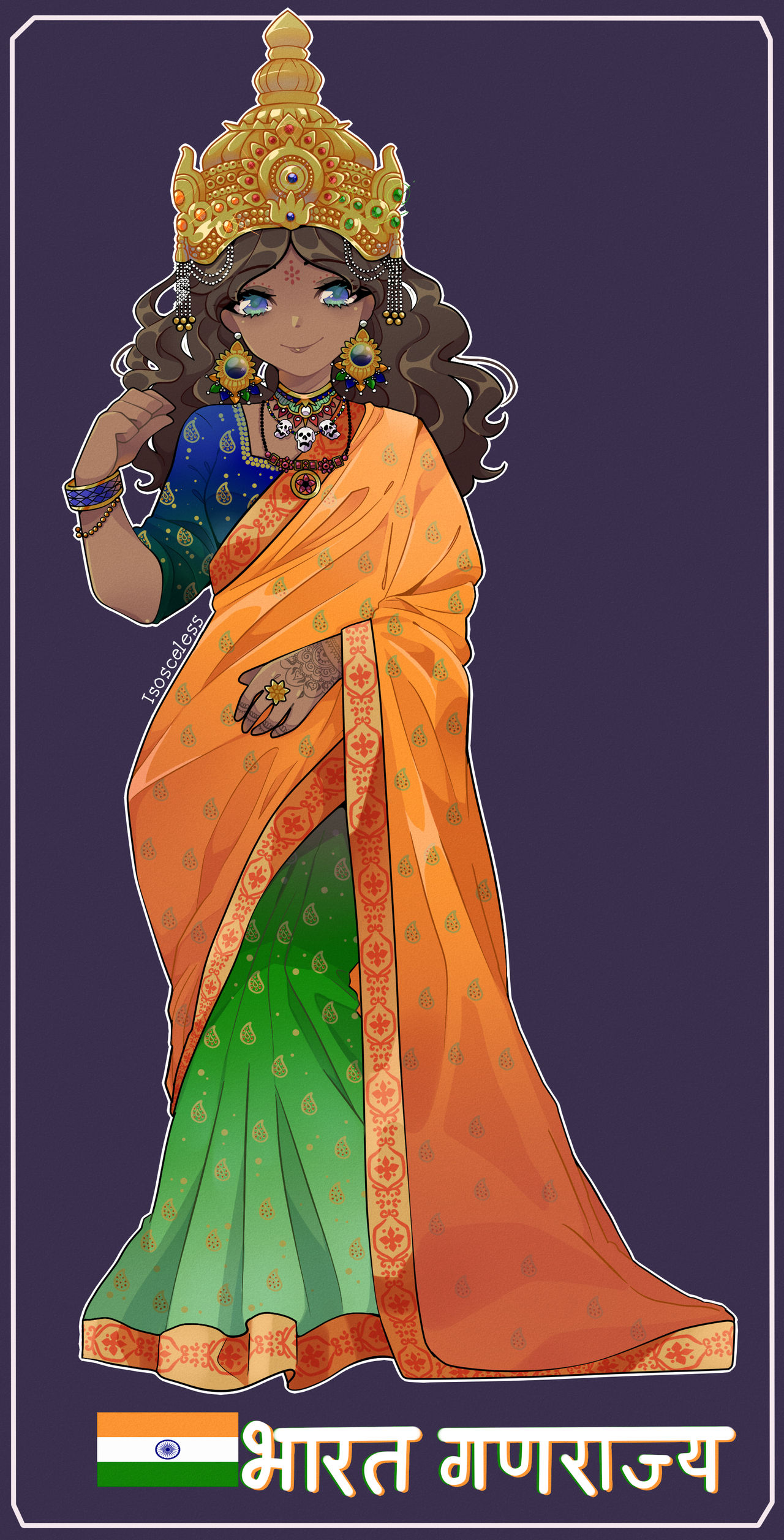 India -commission- by Isosceless on DeviantArt