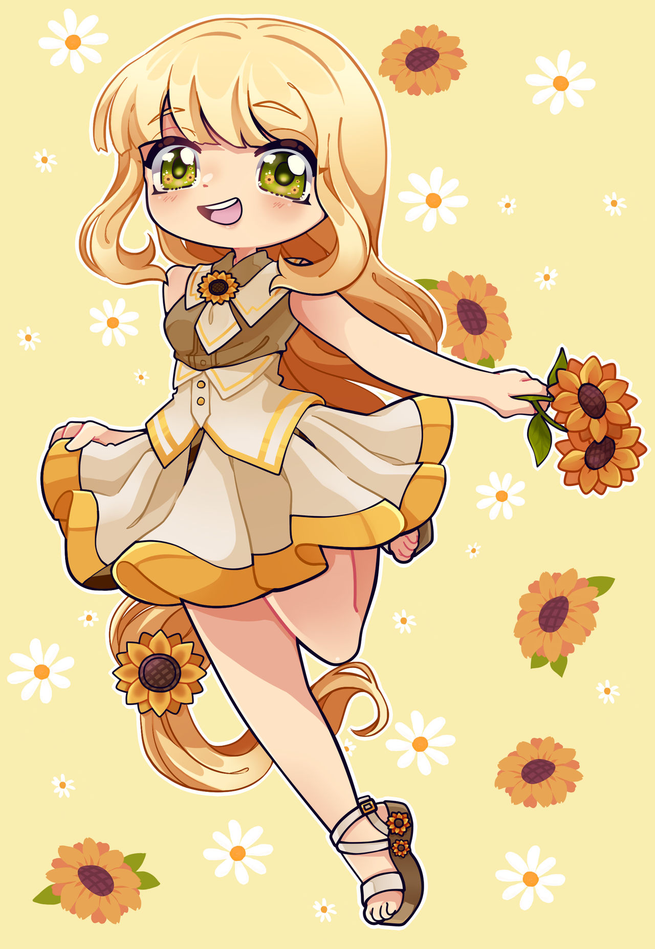 Isosceless Deviantart sunflower -commission- by Isosceless on DeviantArt