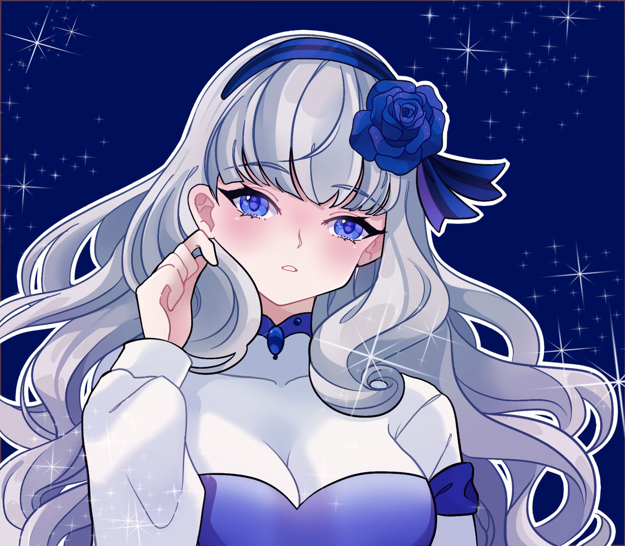 Isosceless Deviantart Blue -commission- by Isosceless on DeviantArt