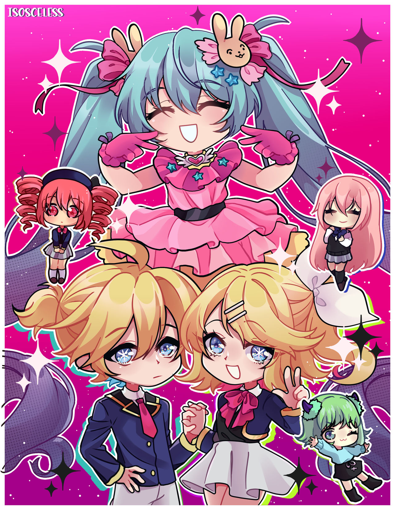 Isosceless Deviantart Oshi No vocaloid by Isosceless on DeviantArt