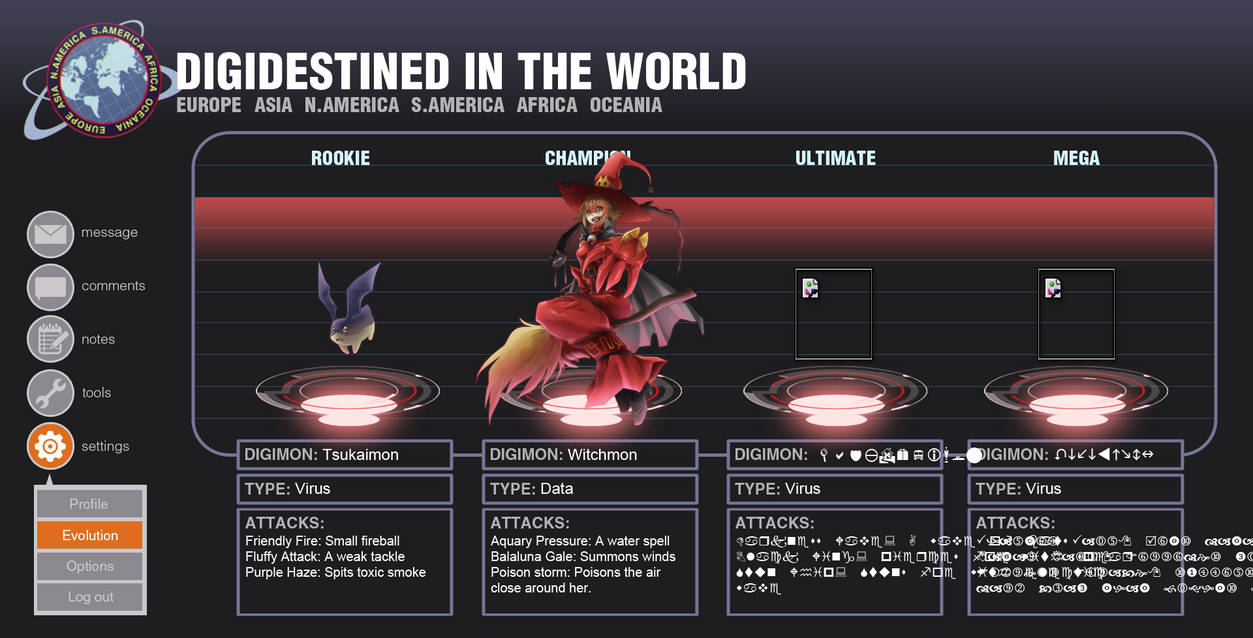 Evolution Line Tsukaimon by Erupan on DeviantArt