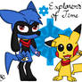 Clarenze and Liam in Explorers of Time