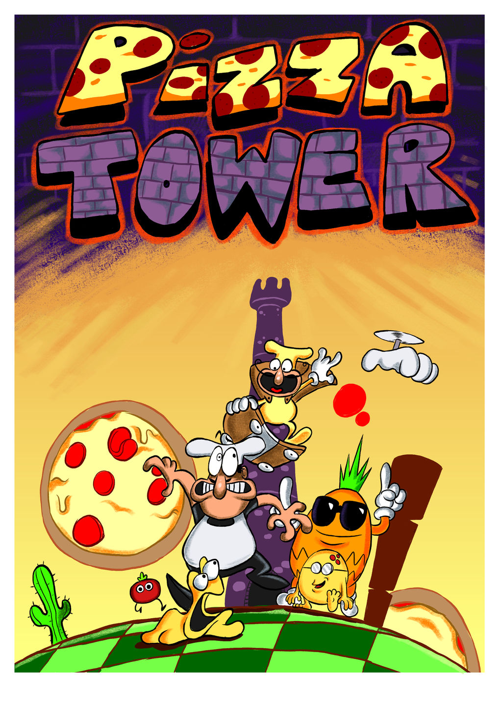 Pizza Tower by Greywyrd on DeviantArt