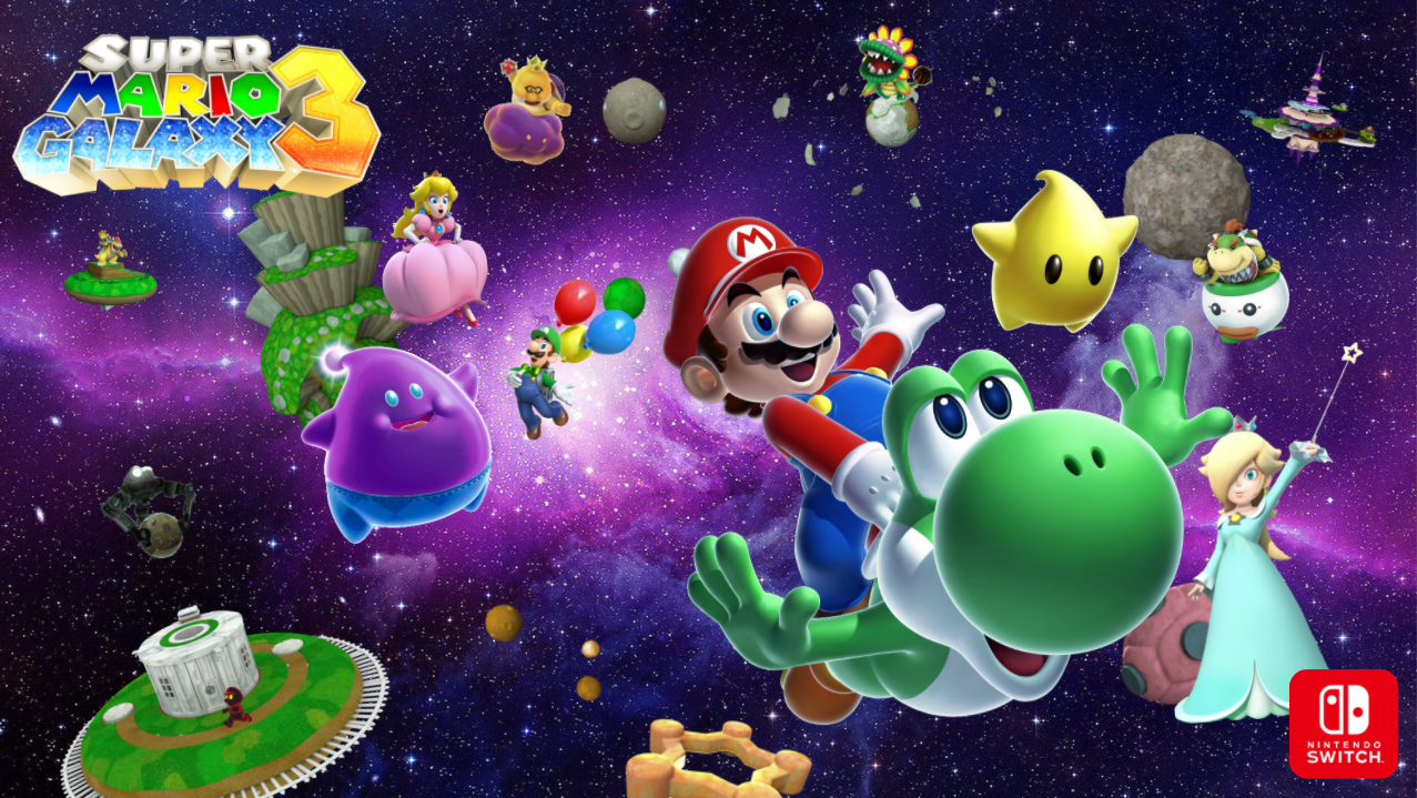 Super Mario Galaxy 3 Poster by Pixiv4444 on DeviantArt