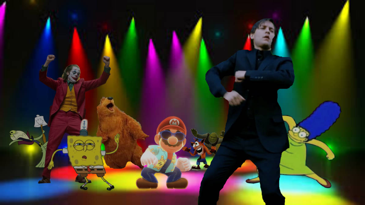 Characters Dancing Meme by Pixiv4444 on DeviantArt