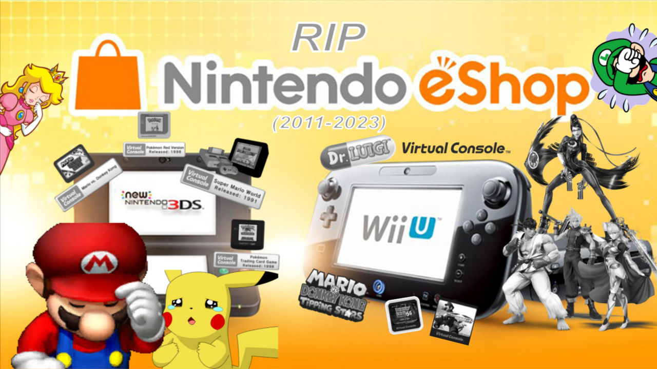 Nintendo Network Rip RIP Nintendo eShop (2011-2023) by Pixiv4444 on DeviantArt