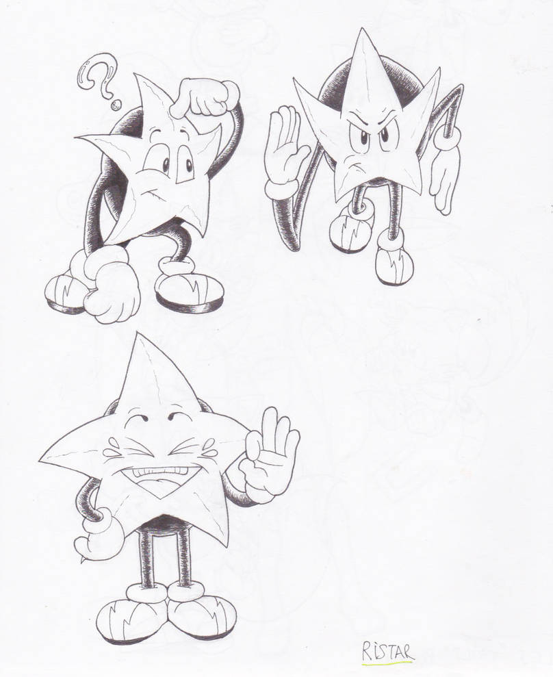 Ristar by TopDrawerArt on DeviantArt