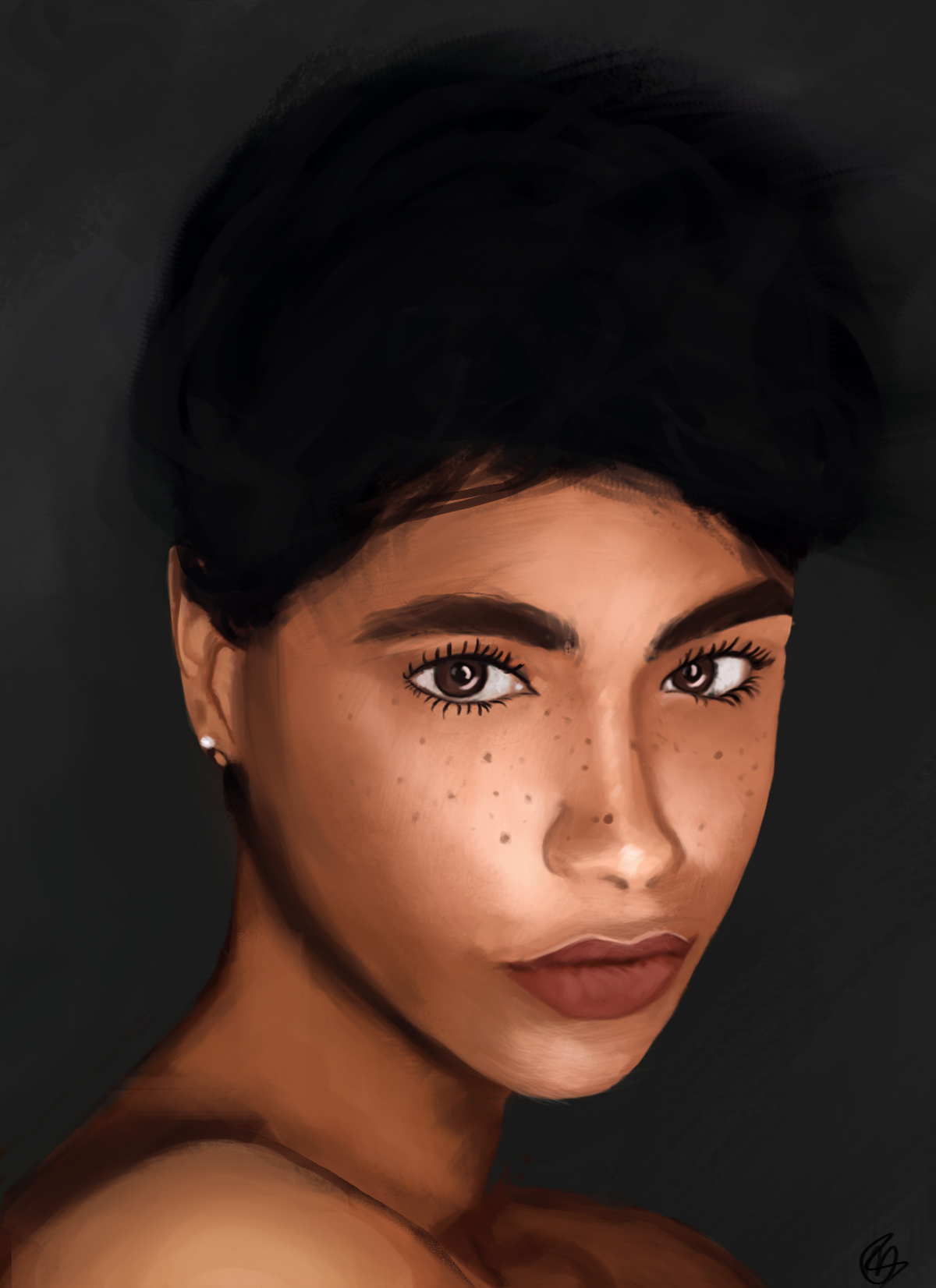 Woman Color Study #2