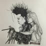 Edward scissorhands and Kim boggs