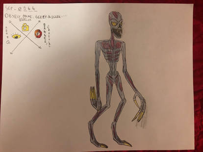 SCP-173 Normal and Humanoid Form by jordanli04 on DeviantArt